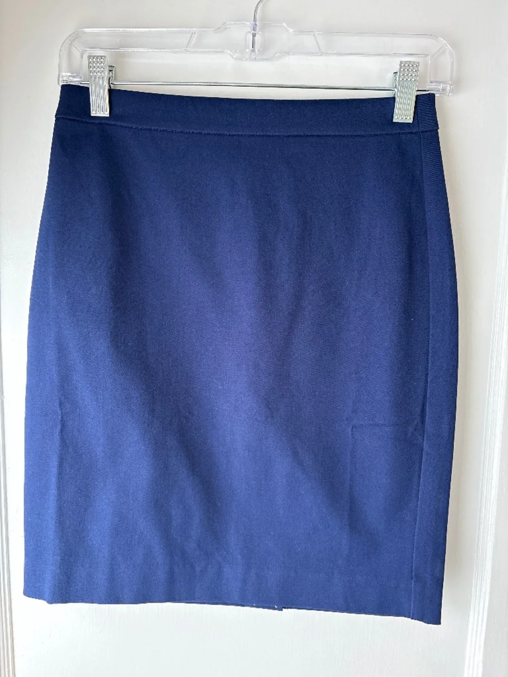 JCrew Petite Pencil Skirt in Antique Navy, Sz 0P, NWT